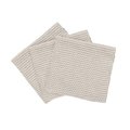 Homepage 9.9 x 9.9 in. Wipe Perla Knitted Cotton Dish Cloth, Moon Beam HO2528394